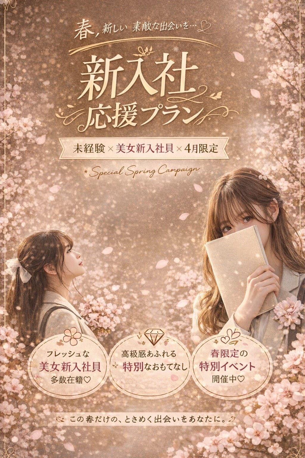 4月限定イベント：ハイエンド東京(新宿高級デリヘル)